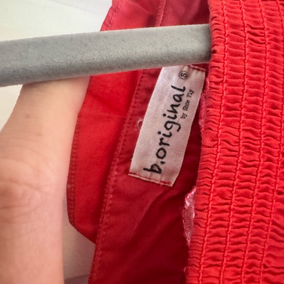 Red Ruffle Top - Picture 2 of 4